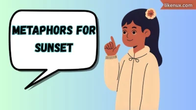 Metaphors for Sunset