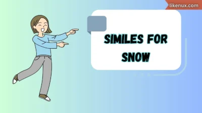 Similes for Snow