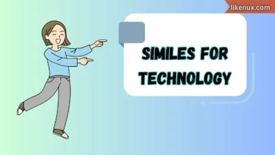 Similes for Technology