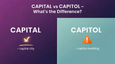 Capital vs Capitol