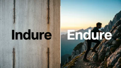 Indure vs Endure