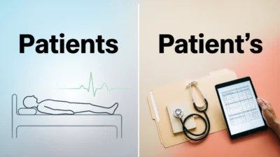 Patients vs Patient’s