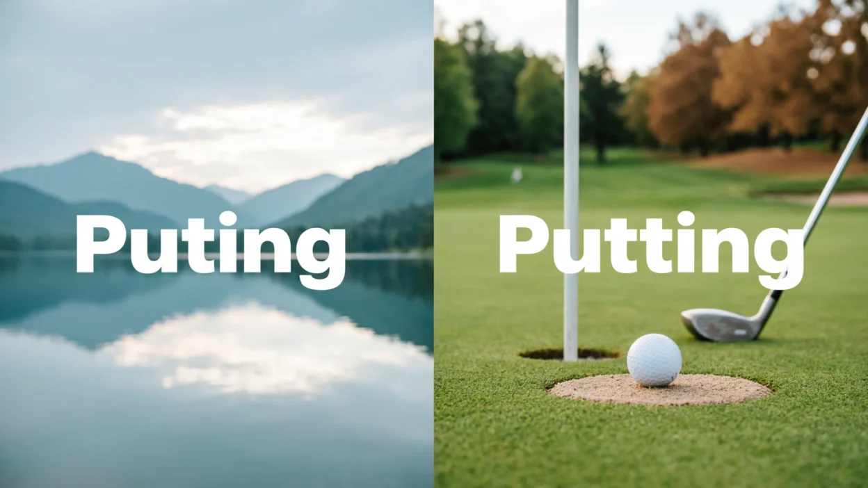Puting vs Putting