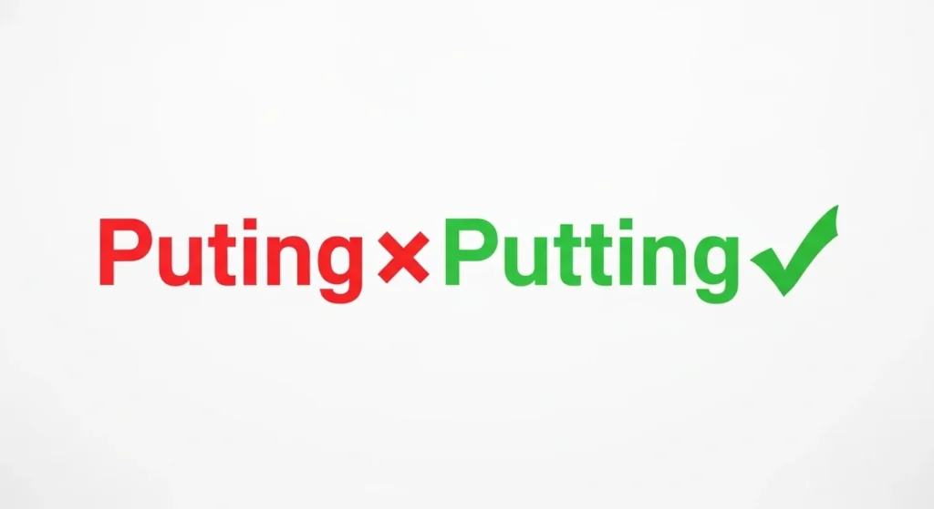 Quick Answer: Simple and Clear Puting or Putting