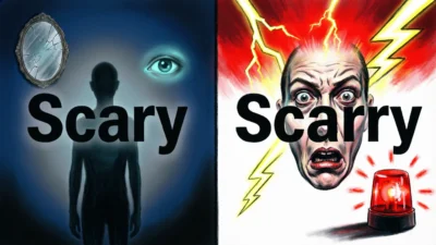 Scary vs Scarry