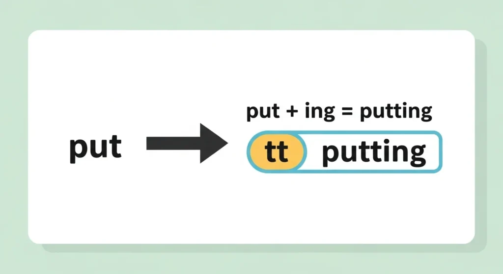 Simple Background: Where Does “Putting” Come From