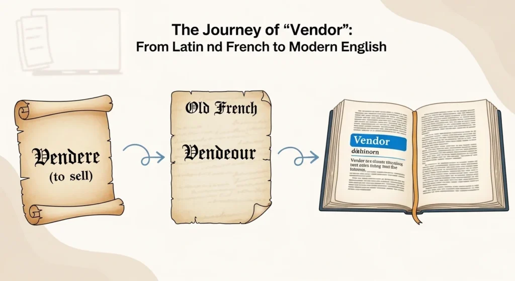 Simple Origin and Background of Vender vs Vendor