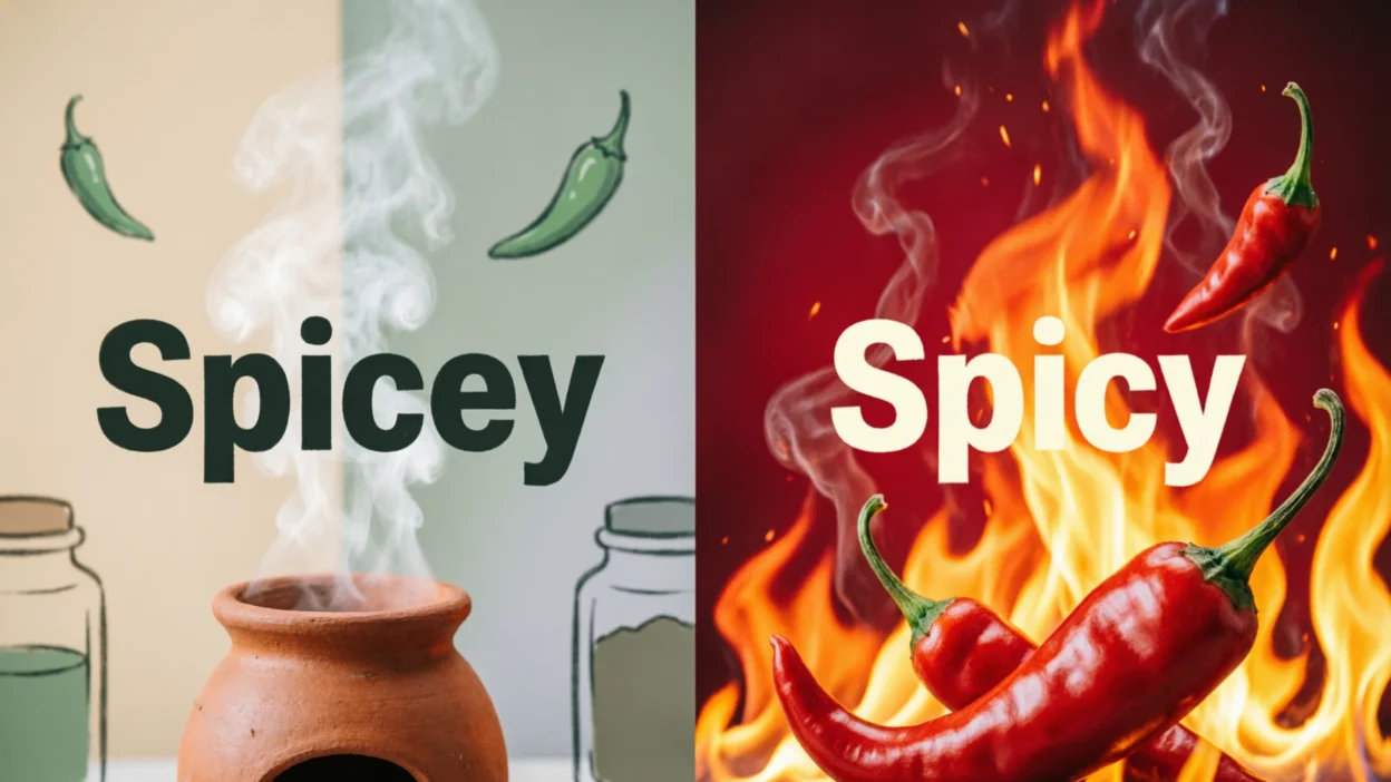 Spicey vs Spicy