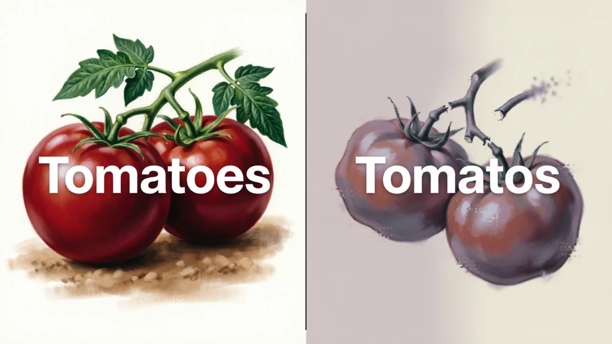 Tomatoes vs Tomatos