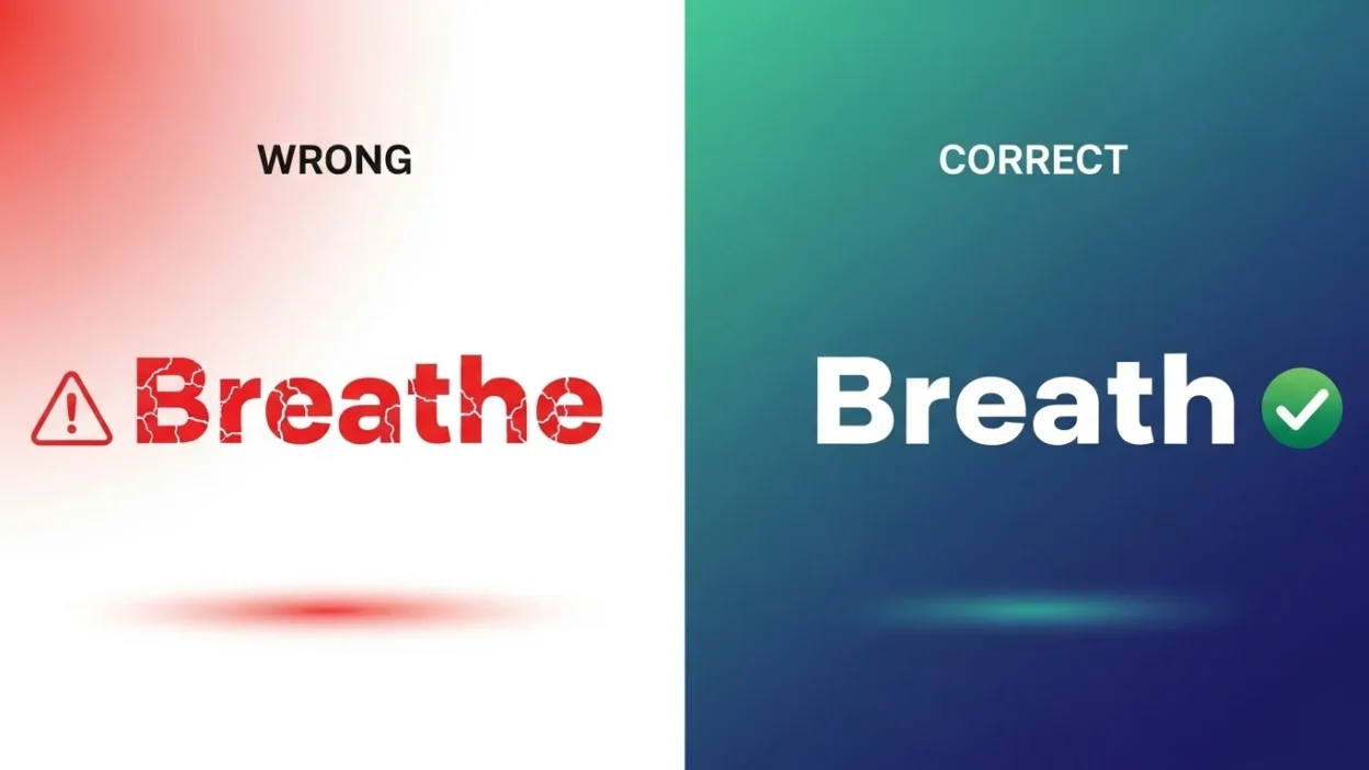Breath vs Breathe