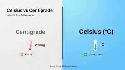 Celsius or Centigrade