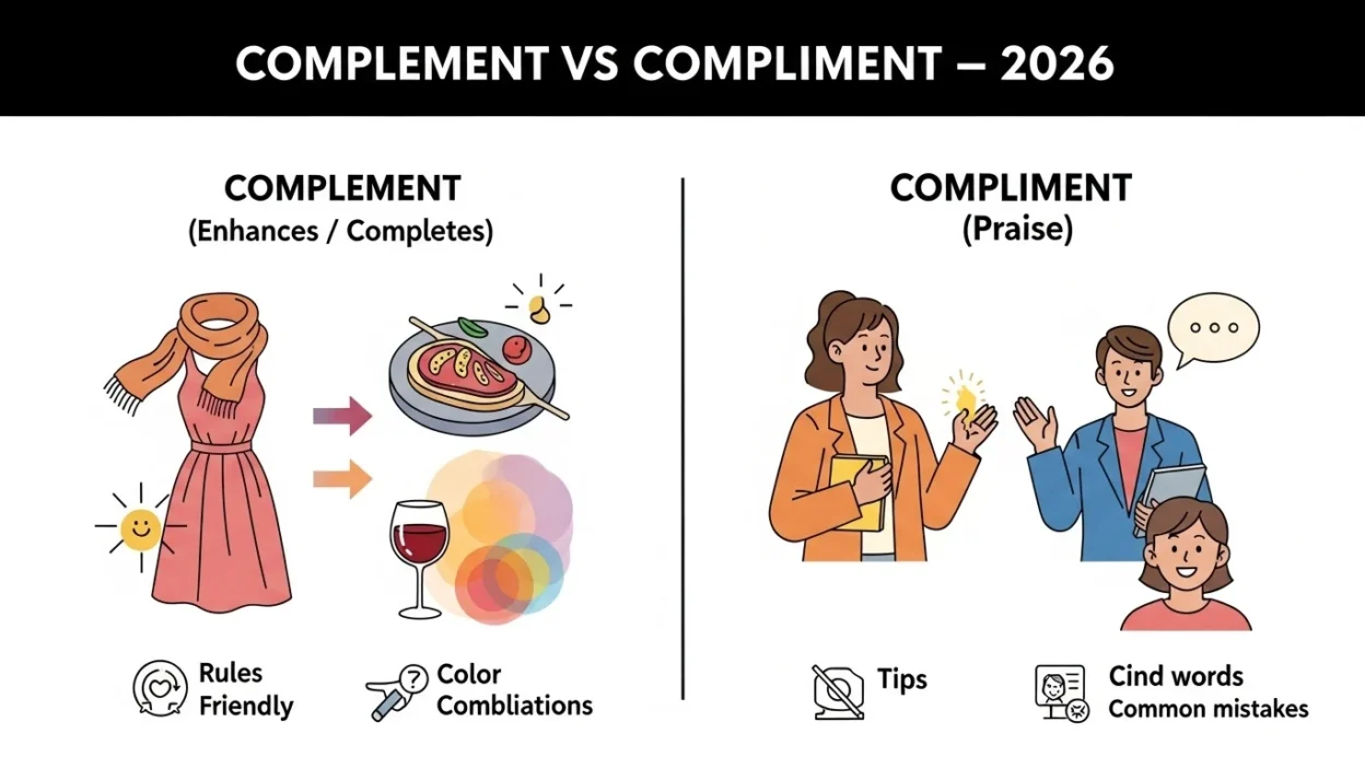 Complement or Compliment
