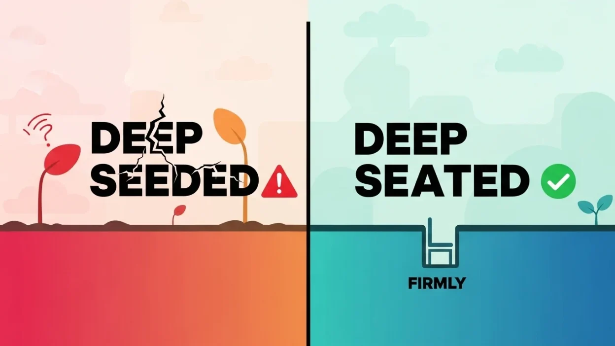 Deep Seeded vs Deep Seated