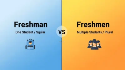 Freshman vs Freshmen