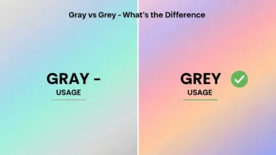 Gray vs Grey