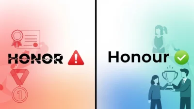 Honor vs Honour