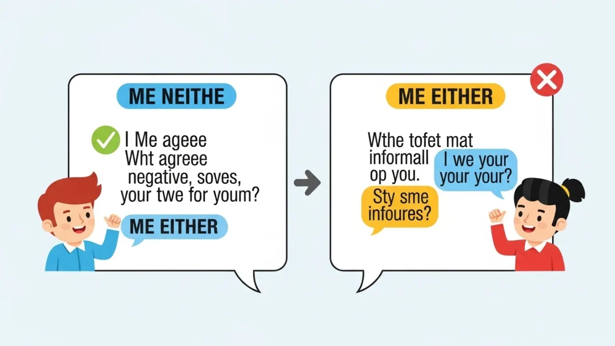 Me Either vs Me Neither