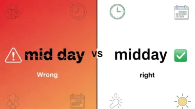 Midday vs Mid Day
