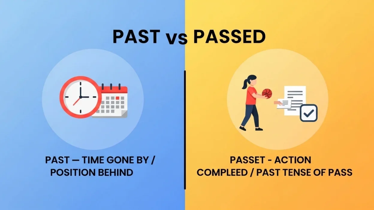 Past vs Passed