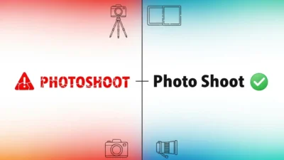 Photoshoot vs Photo Shoot