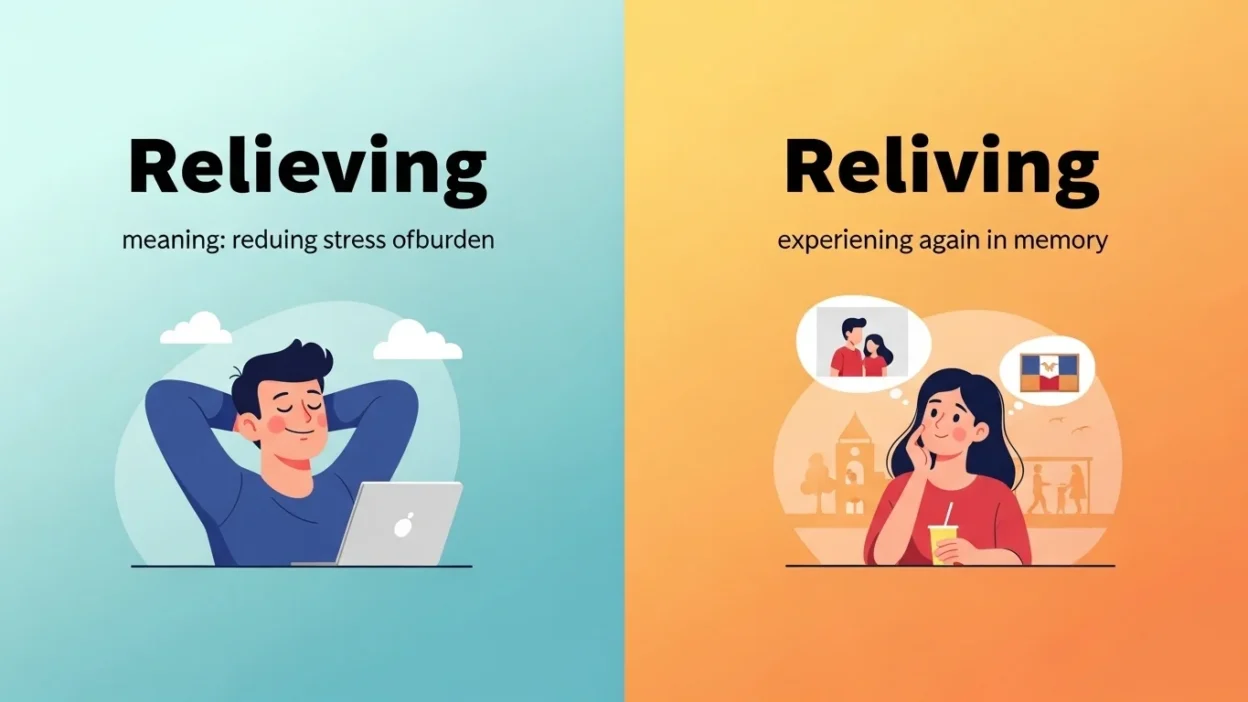 Relieving vs Reliving