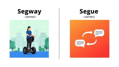 Segway vs Segue