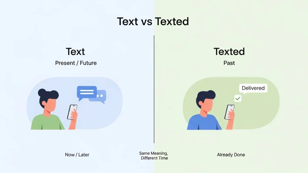 Text or Texted