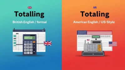 Totalling vs Totaling
