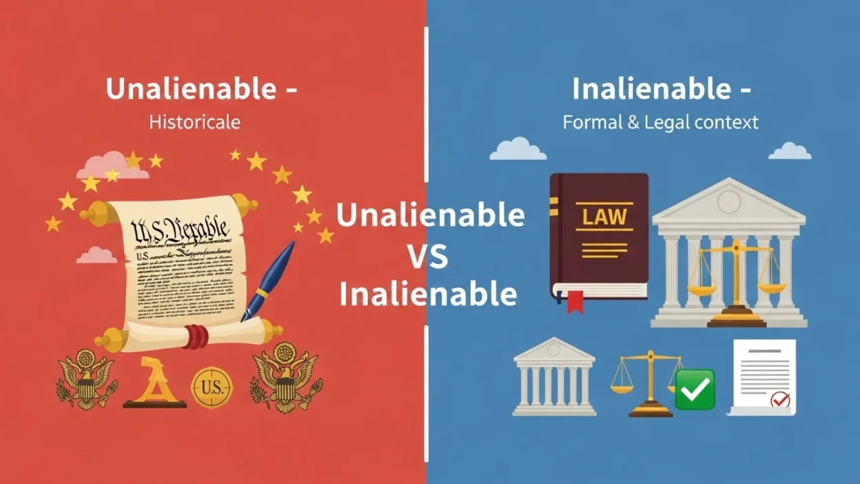 Unalienable or Inalienable