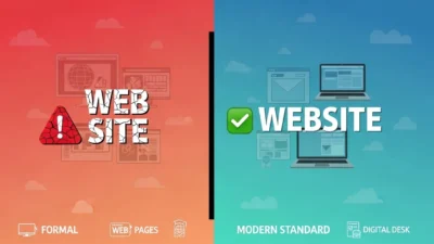 Web Site vs Website