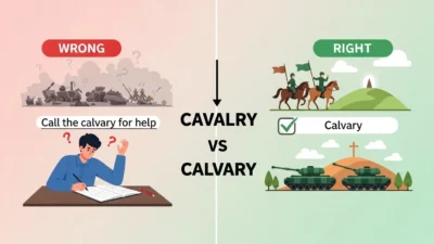 Cavalry vs Calvary