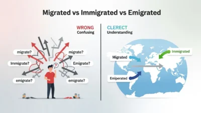 Immigrated vs Migrated