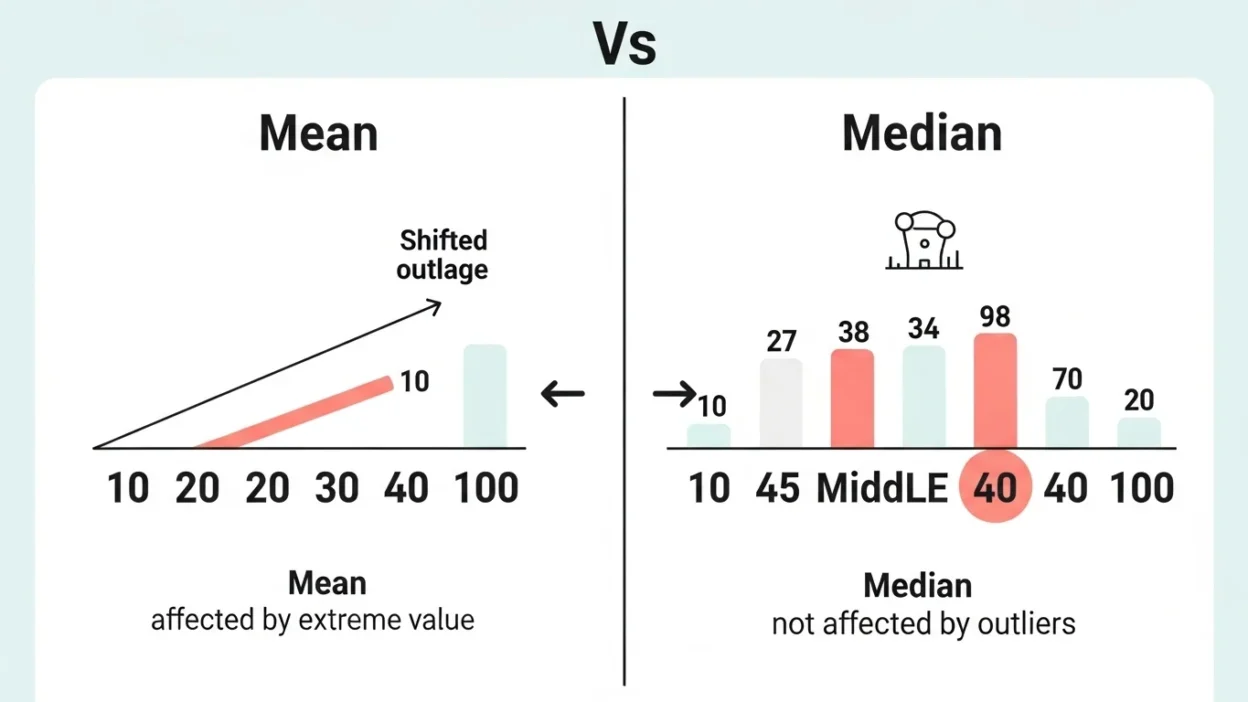 Mean vs Median