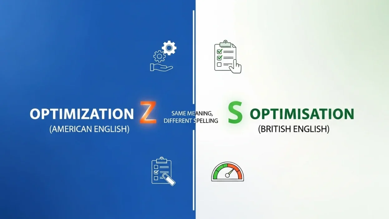 Optimization vs Optimisation