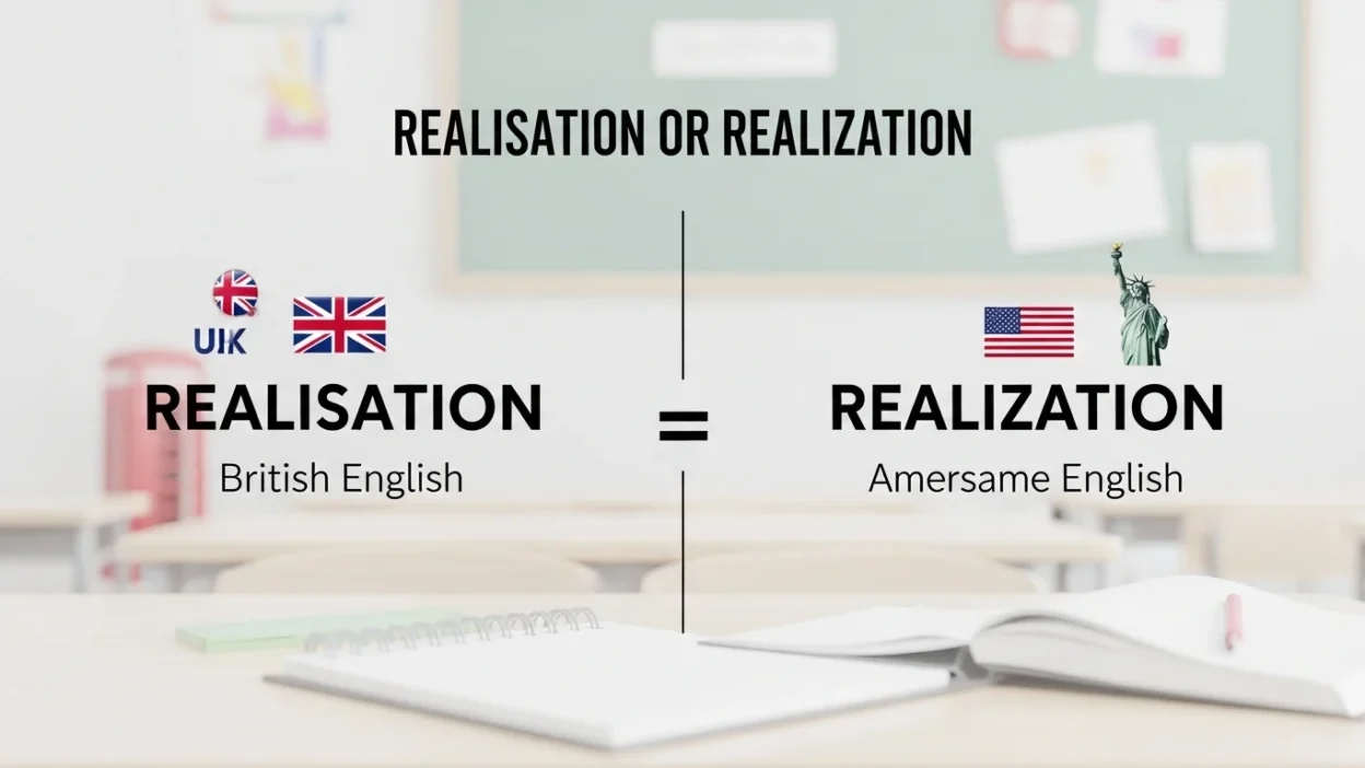 Realisation or Realization